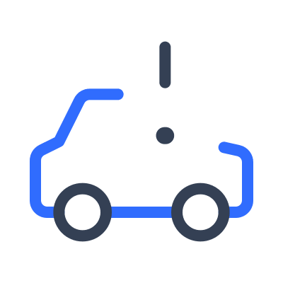 Car Alert Notification Free Open-Source SVG Icon (Marketeq)