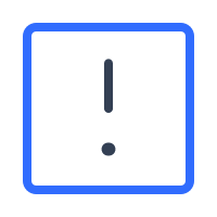 Square Caution Sign Free Open-Source SVG Icon