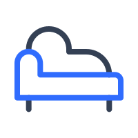 Chaise Longue Furniture Free Open-Source SVG Icon