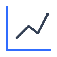 Alternative Line Chart (Marketeq) Free Open-Source SVG Icon