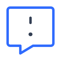 Left Chat Alert Notification (Marketeq) Free Open-Source SVG Icon