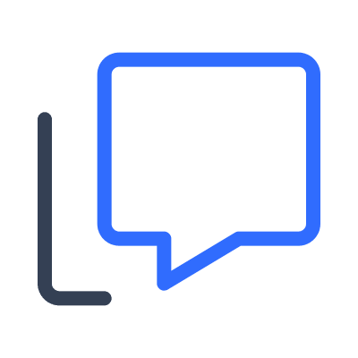 Left Chat Bubble (Marketeq) Free Open-Source SVG Icon (Marketeq)