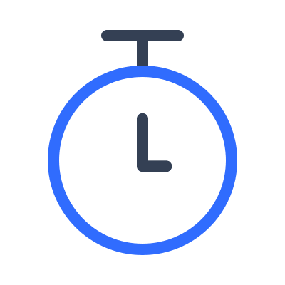 3-Second Chronometer Watch (Marketeq) Free Open-Source SVG Icon (Marketeq)