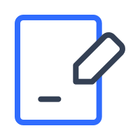 Contract Document Right Arrow Free Open-Source SVG Icon