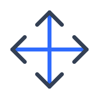 Cross Arrow Symbol Free Open-Source SVG Icon