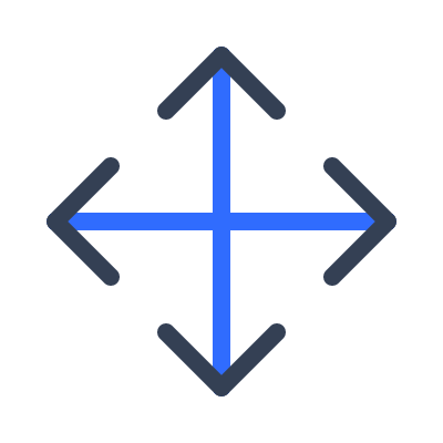 Cross Arrow Symbol Free Open-Source SVG Icon (Marketeq)