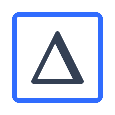 Delta Square Shape Free Open-Source SVG Icon (Marketeq)