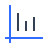 Bar Chart Diagram (Marketeq) Free Open-Source SVG Icon