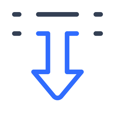 Down Junction Sign Free Open-Source SVG Icon (Marketeq)