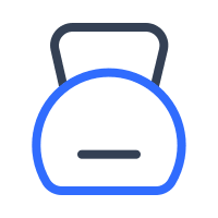 Dumbbell Weight (Marketeq) Free Open-Source SVG Icon