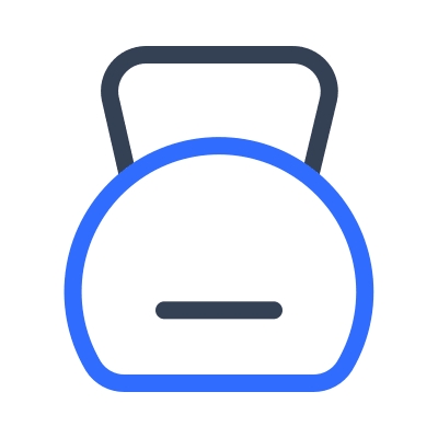 Dumbbell Weight (Marketeq) Free Open-Source SVG Icon (Marketeq)