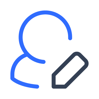 Edit User Profile (Marketeq) Free Open-Source SVG Icon (Marketeq)