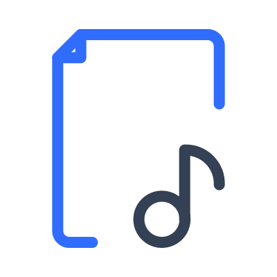 Music File (Marketeq) Free Open-Source SVG Icon (Marketeq)