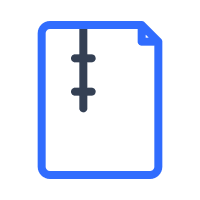 Compressed Zip File Free Open-Source SVG Icon