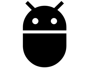 Alternative Android Logo (Material Design Iconic Font) Free Open-Source SVG Icon (Material Design Iconic Font)