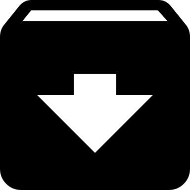 Archive Storage Box Free Open-Source SVG Icon (Material Design Iconic Font)