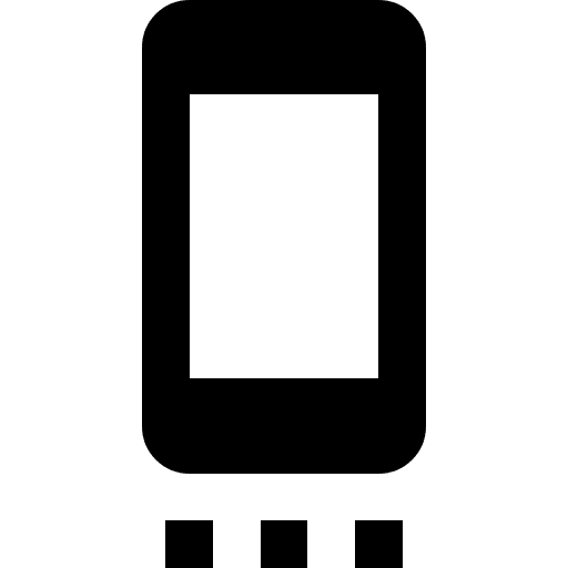 Smartphone Settings (Material Design) Free Open-Source SVG Icon (Material Design Iconic Font)