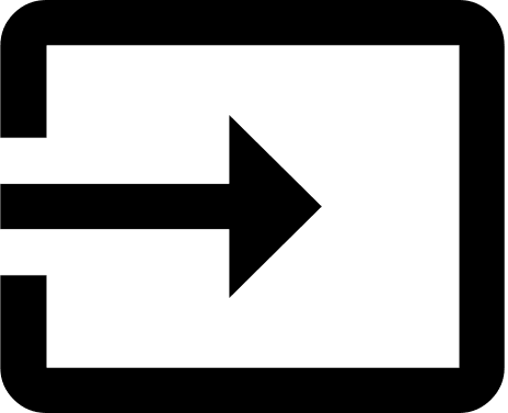 Square Right Arrow Free Open-Source SVG Icon (Material Design Iconic Font)