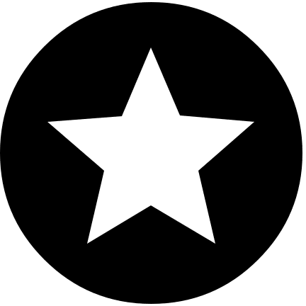 Star Circle Shape Free Open-Source SVG Icon (Material Design Iconic Font)