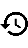 Time Restore Functionality Free Open-Source SVG Icon