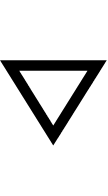 Downward Triangle Shape (Material Design) Free Open-Source SVG Icon