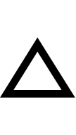 Upward Triangle Shape (Material Design) Free Open-Source SVG Icon