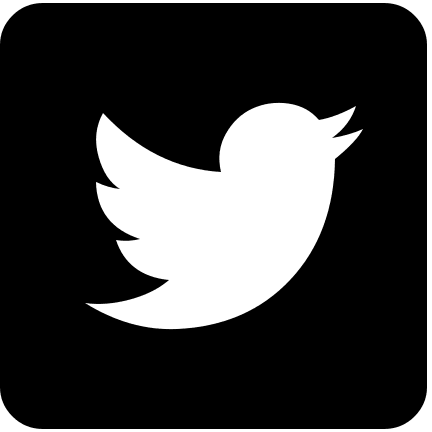 Twitter Social Media Box Free Open-Source SVG Icon (Material Design Iconic Font)