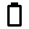 Battery Status Indicator (Outline) Free Open-Source SVG Icon