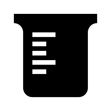 Laboratory Beaker Free Open-Source SVG Icon (Material Design Icons)