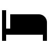 Empty Bed (Material Design) Free Open-Source SVG Icon