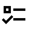 Checklist Format List (Material Design) Free Open-Source SVG Icon