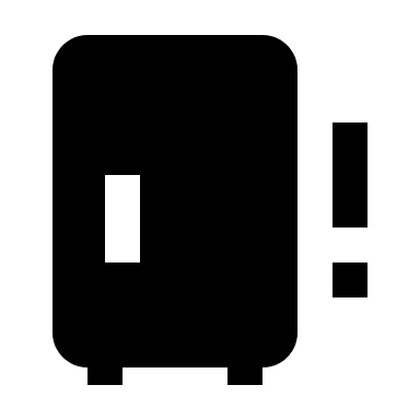 Industrial Fridge Alert Signal Free Open-Source SVG Icon (Material Design Icons)