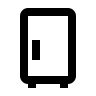 Industrial Fridge (Outline) Free Open-Source SVG Icon