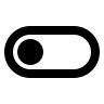 Toggle Switch Off (Outline) Free Open-Source SVG Icon