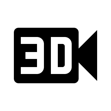 3D Video Variant (Material Design) Free Open-Source SVG Icon (Material Design Icons)