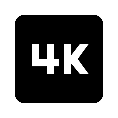 4K Video Box (Material Design) Free Open-Source SVG Icon (Material Design Icons)