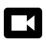 Video Playback Box Free Open-Source SVG Icon