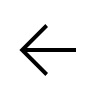 Left Arrow (Material Design Light) Free Open-Source SVG Icon