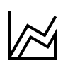 Area Spline Chart (Material Design Light) Free Open-Source SVG Icon