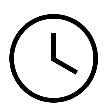 Clock (Material Design Light) Free Open-Source SVG Icon (Material Design Light)