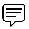 Text Comment Bubble Free Open-Source SVG Icon