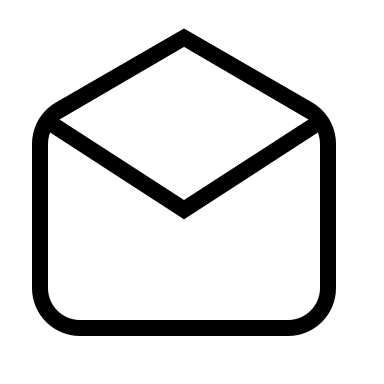 Open Email Message Free Open-Source SVG Icon (Material Design Light)