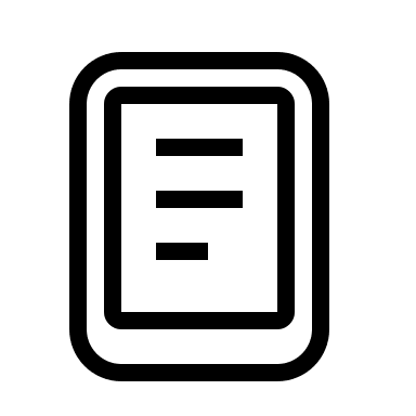 E-Reader Device Free Open-Source SVG Icon (Material Design Light)