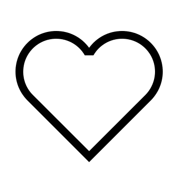 Heart Symbol (Material Design Light) Free Open-Source SVG Icon (Material Design Light)