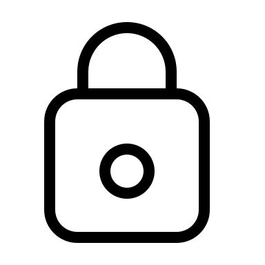 Lock Symbol Free Open-Source SVG Icon (Material Design Light)