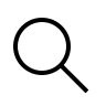 Magnifying Glass (Material Design Light) Free Open-Source SVG Icon