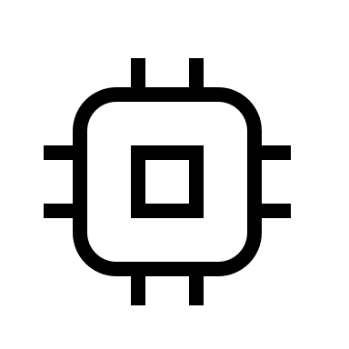 Memory Storage Symbol Free Open-Source SVG Icon (Material Design Light)