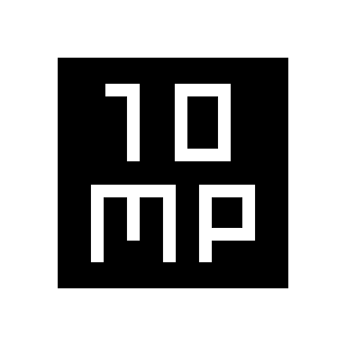 10 MP Sharp Camera Resolution Free Open-Source SVG Icon (Material Symbols Light)