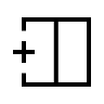 Add Column to Left Side (Outline) Free Open-Source SVG Icon