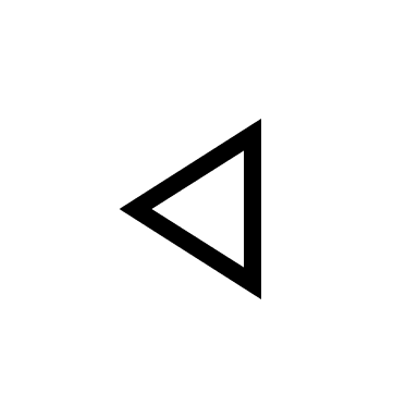 Back Arrow Navigation (Outline) Free Open-Source SVG Icon (Material Symbols Light)